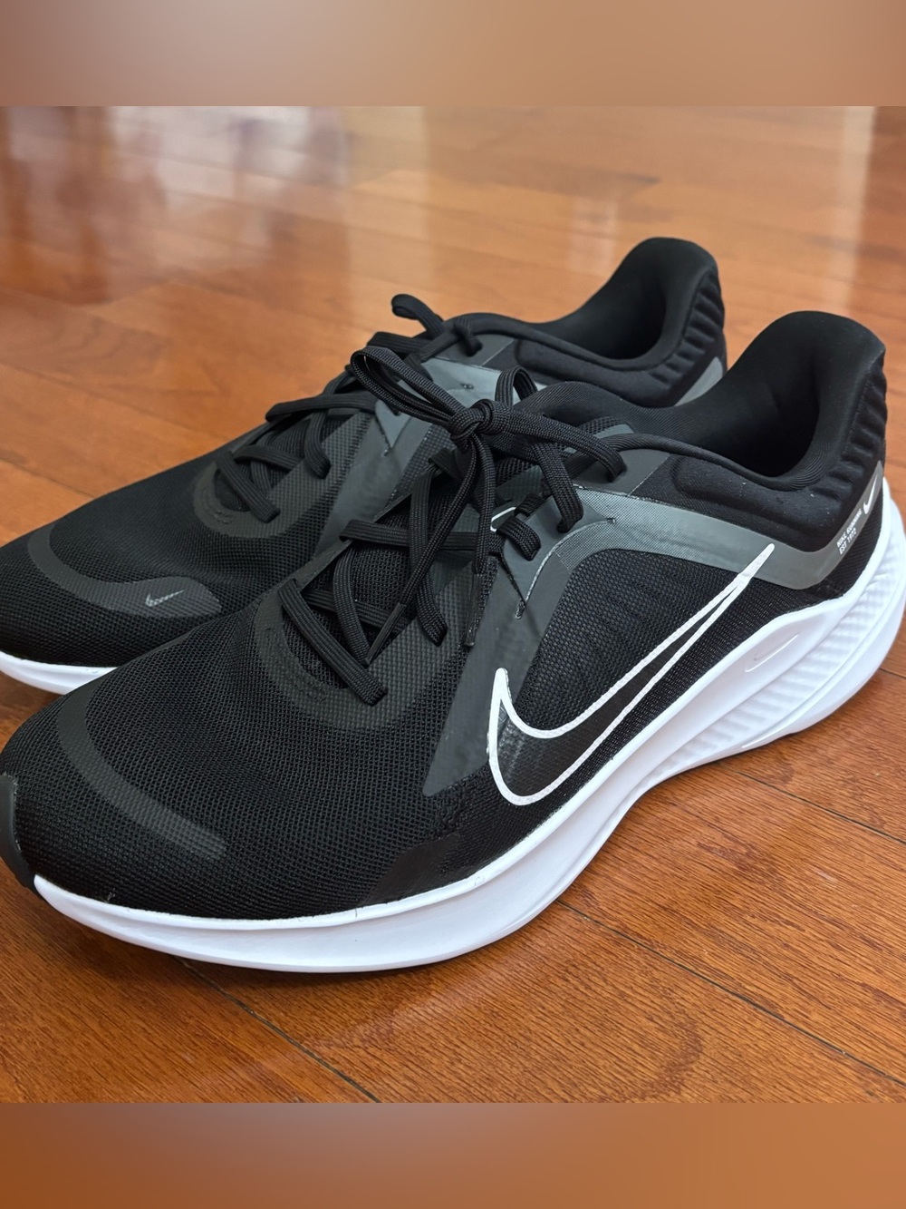 Nike Quest 5 Men's Running Shoes DD0204-001 Black Smoke Grey US 11.5